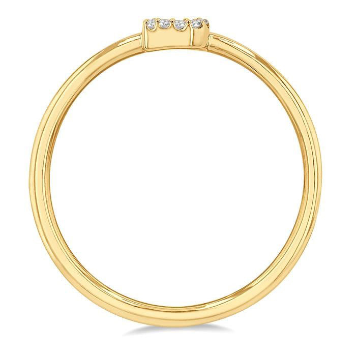 Serenity Diamond Ring in Metal