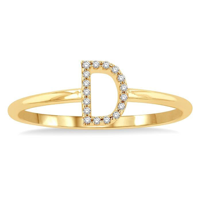 Regal Diamond Ring in Metal