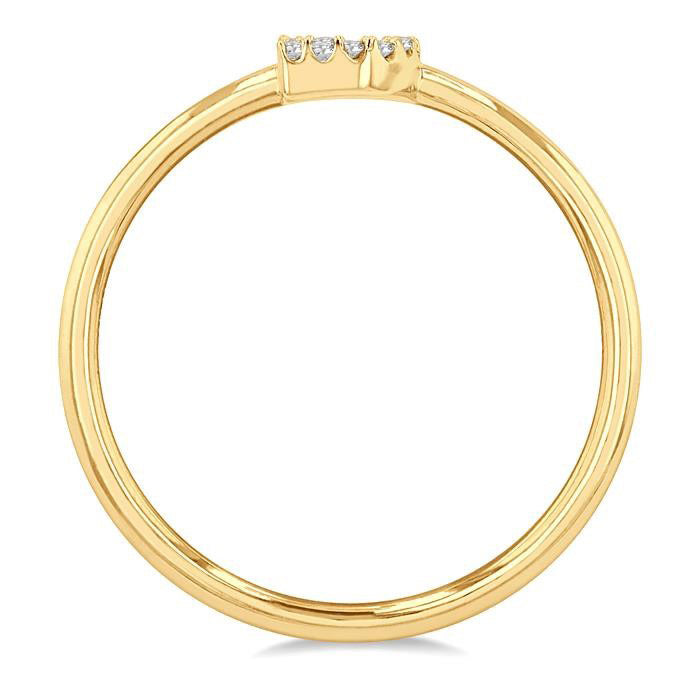 Regal Diamond Ring in Metal