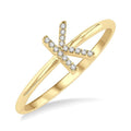 Harmony Diamond Ring in Metal