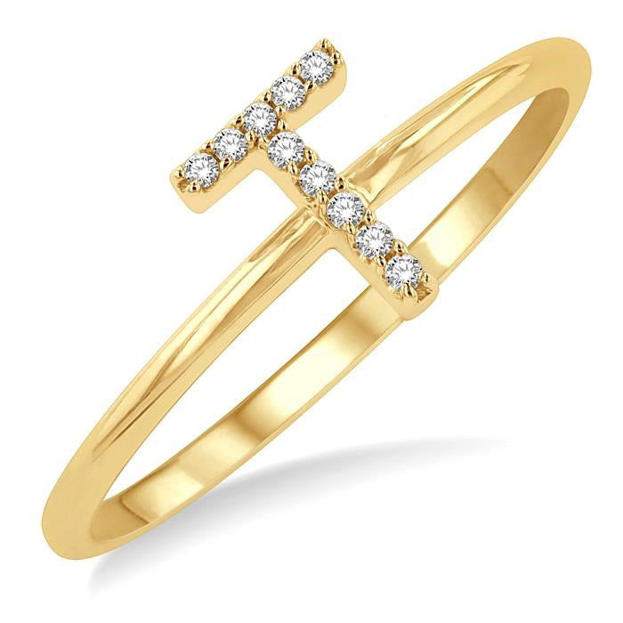 Serenity Diamond Ring in Metal