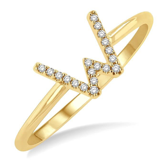 Timeless Diamond Ring in Metal