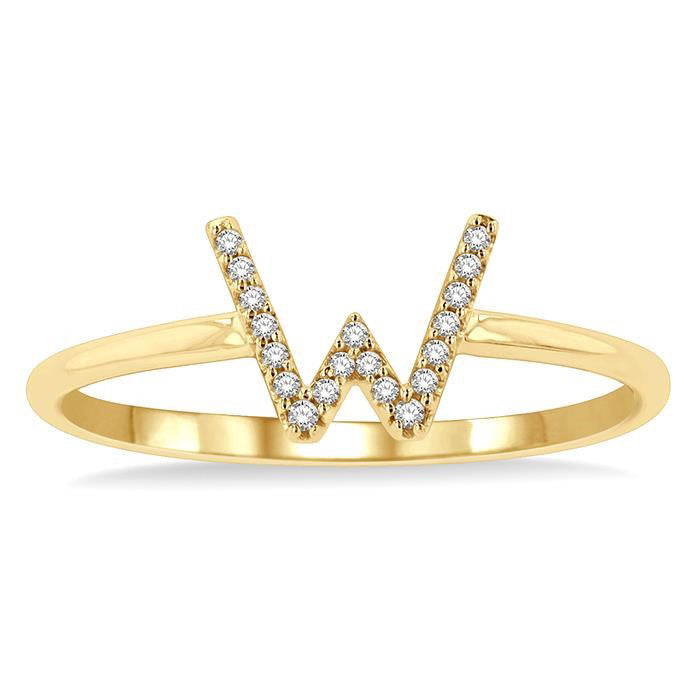 Timeless Diamond Ring in Metal