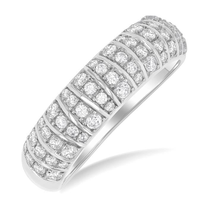 OraCaIs LoIsEl 14K White Gold Diamond Ring