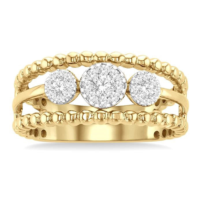 Mystique Diamond Ring in Metal