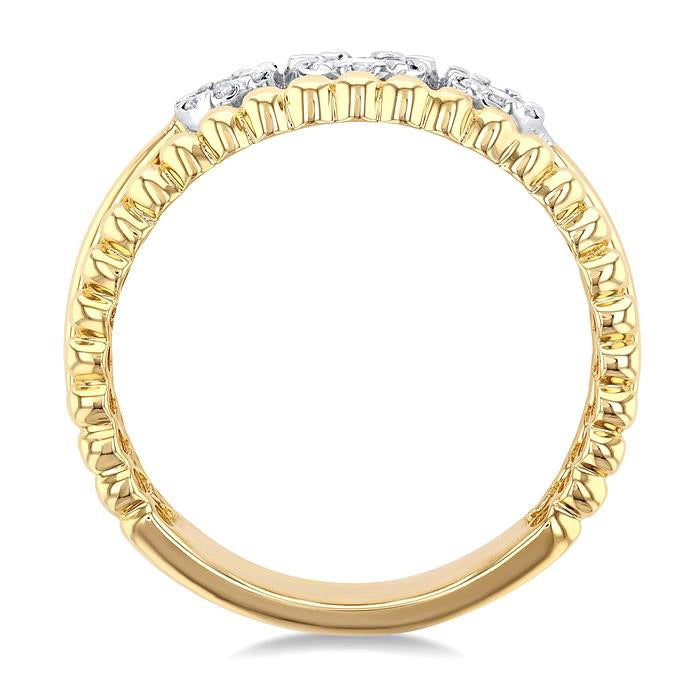 Mystique Diamond Ring in Metal