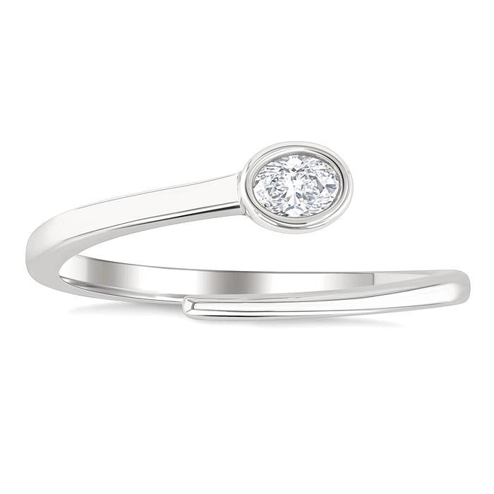 Timeless Diamond Ring in Metal