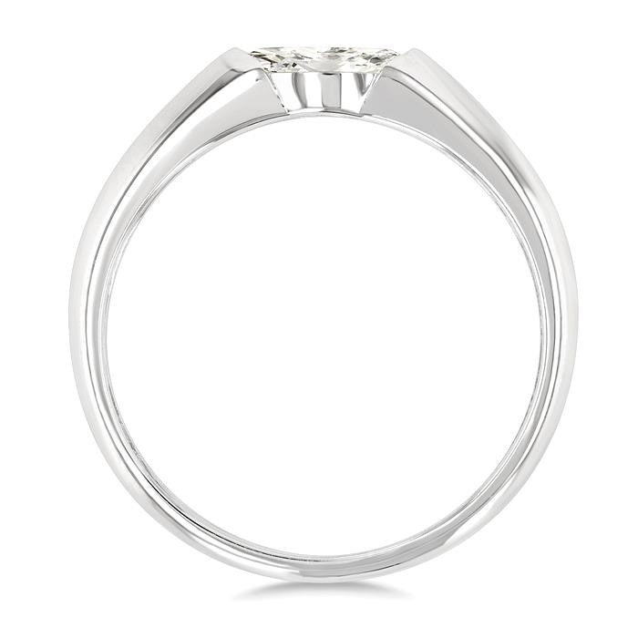 1/3 Ctw East-West Set Marquise Cut Diamond Fashion Ring in 14K White Gold
