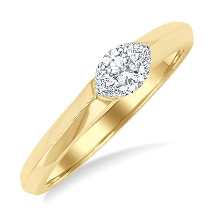 Harmony Diamond Ring in Metal