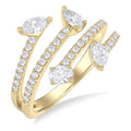 Harmony Diamond Ring in Metal