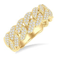 Cuban Diamond Fashion Band
