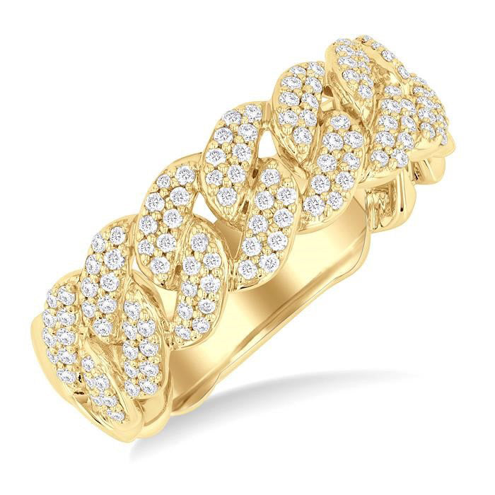 Cuban Diamond Fashion Band