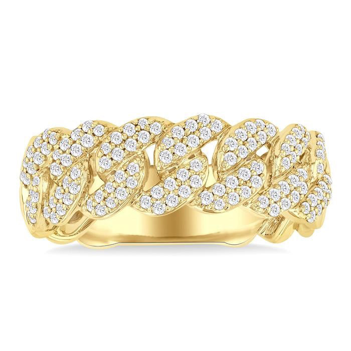 Cuban Diamond Fashion Band