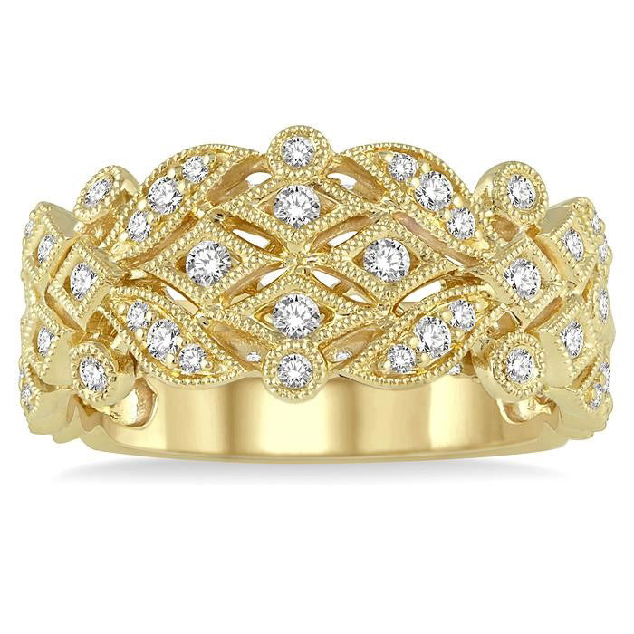 Mystique Diamond Jewelry in Yellow Gold
