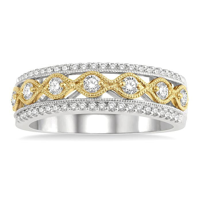Heritage Diamond Ring in Metal