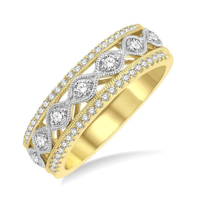 Bastet Topaz Diamond Ring