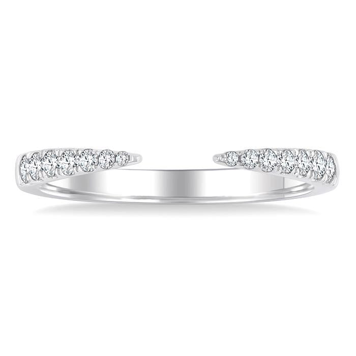Heritage Diamond Ring in White Gold