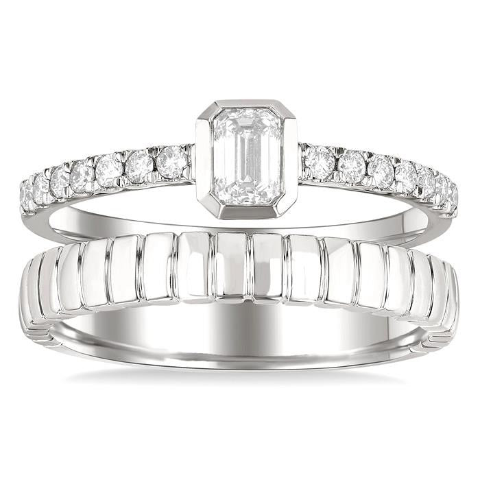 Eternal Diamond Ring in Metal