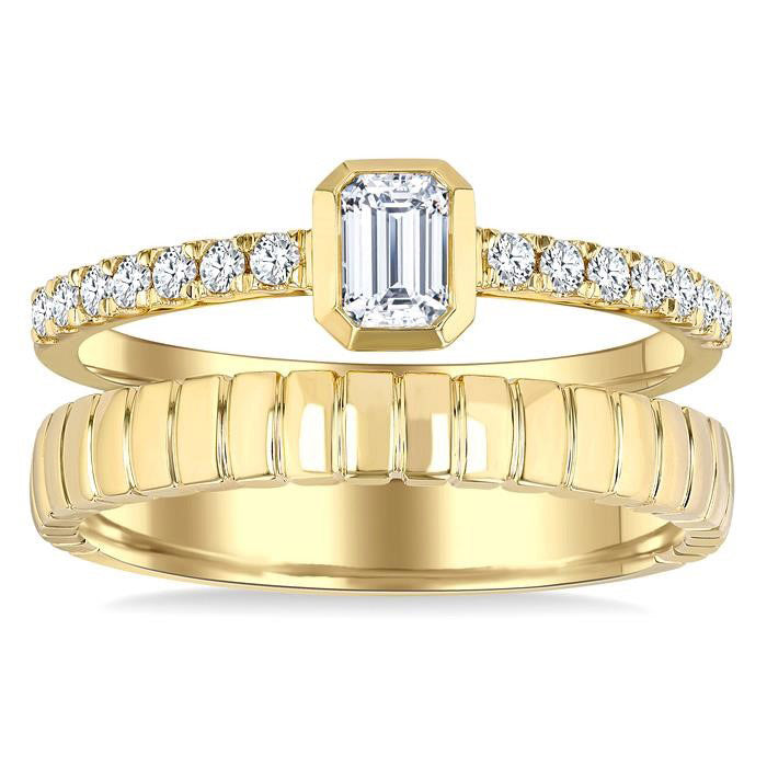 Starlight Diamond Ring in Metal