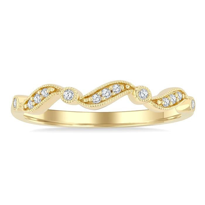 Midnight Diamond Jewelry in Yellow Gold
