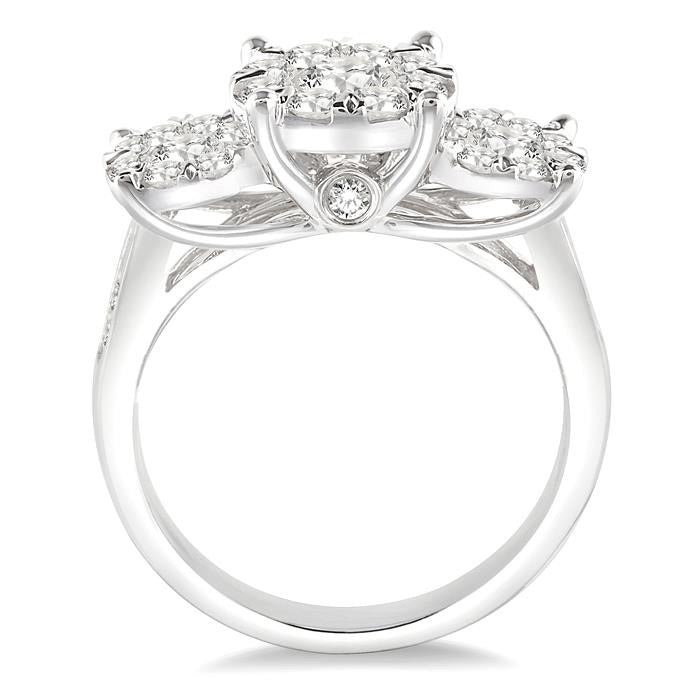 Demeter Wreath Diamond Engagement Ring