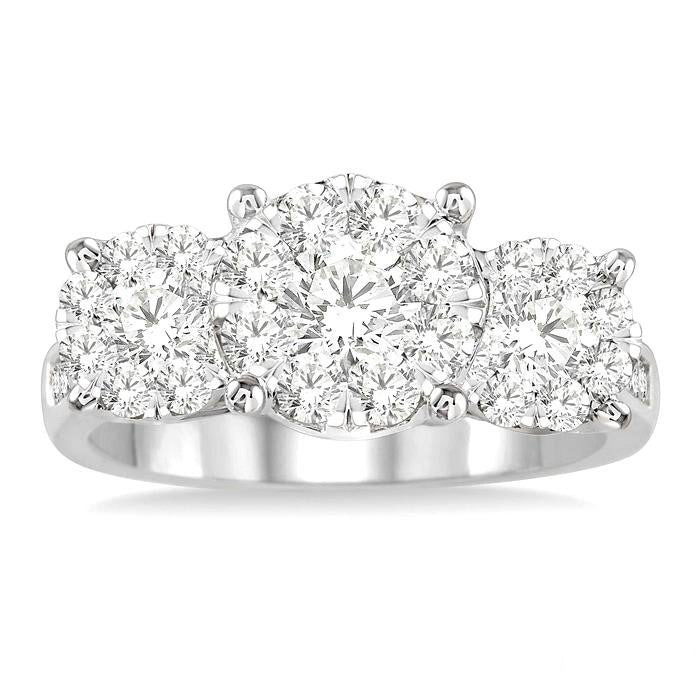 Past Present & Future Shine Bright Diamond Ring