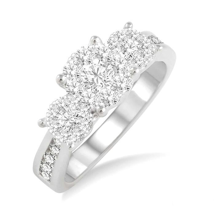 Past Present & Future Shine Bright Diamond Ring