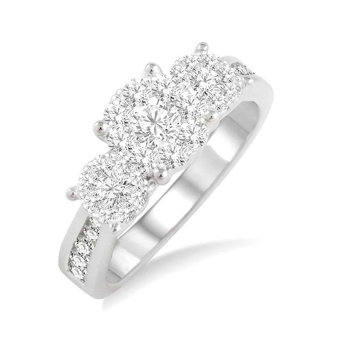 Past Present & Future Shine Bright Diamond Ring