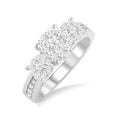 Past Present & Future Shine Bright Diamond Ring