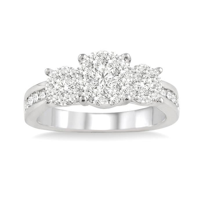 Past Present & Future Shine Bright Diamond Ring