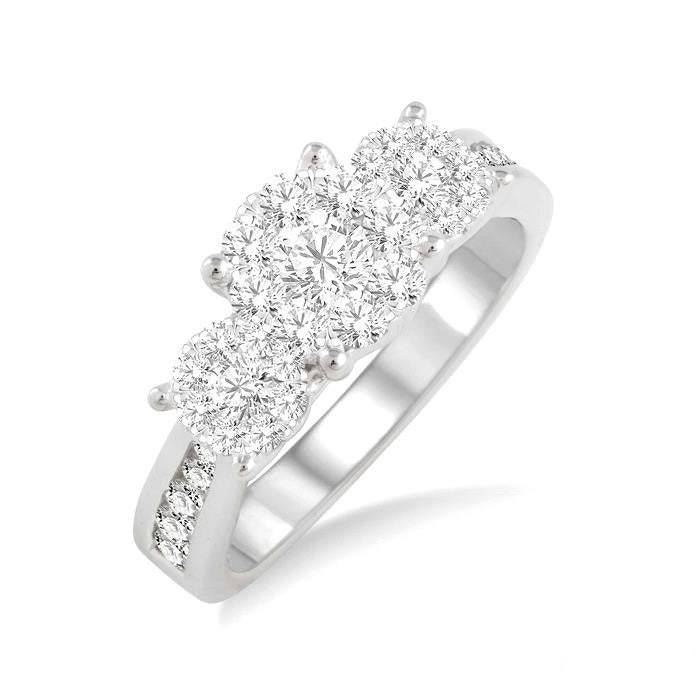 Past Present & Future Shine Bright Diamond Ring