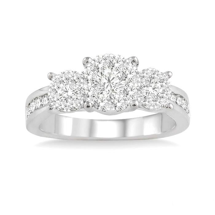 Past Present & Future Shine Bright Diamond Ring