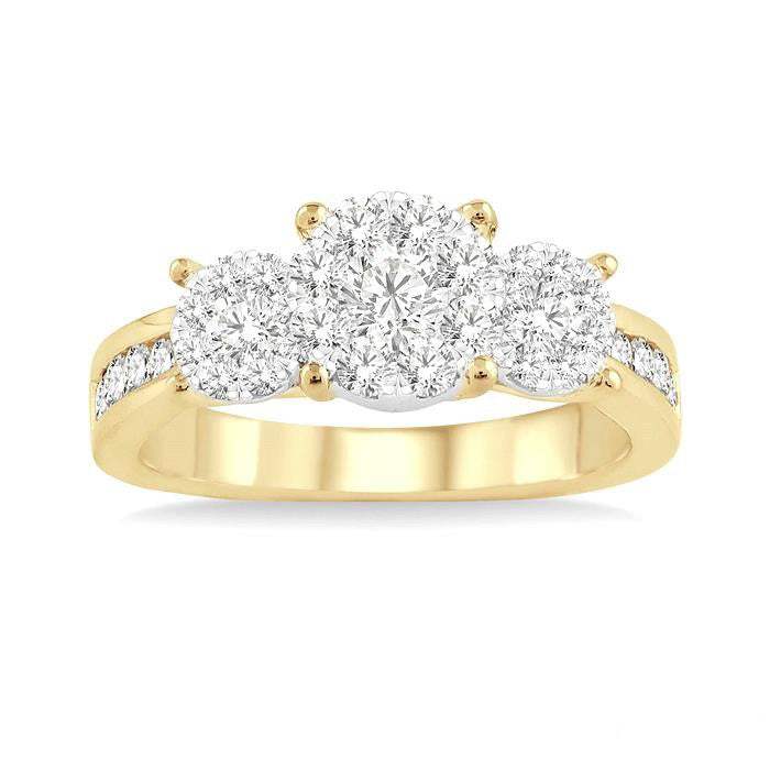 Past Present & Future Shine Bright Diamond Ring
