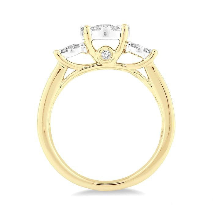 Past Present & Future Shine Bright Diamond Ring