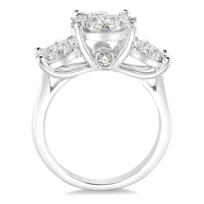 3 Stone Shine Bright Essential Diamond Ring