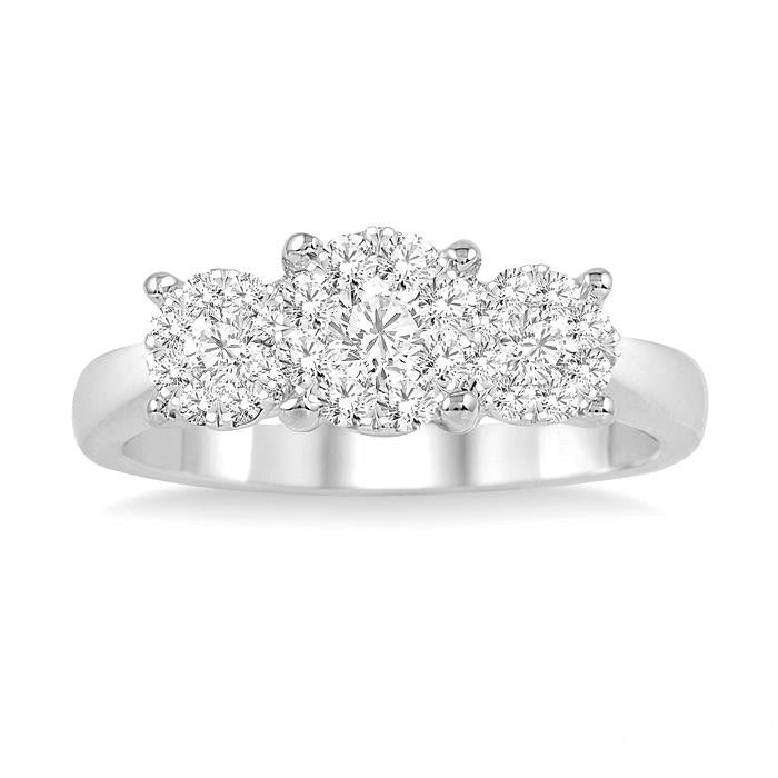 Past Present & Future Shine Bright Essential Diamond Ring