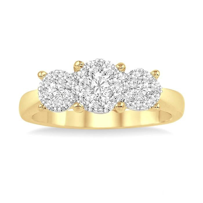 Past Present & Future Shine Bright Essential Diamond Ring
