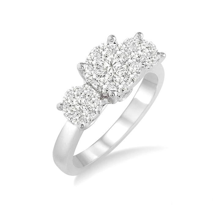 Past Present & Future Shine Bright Essential Diamond Ring