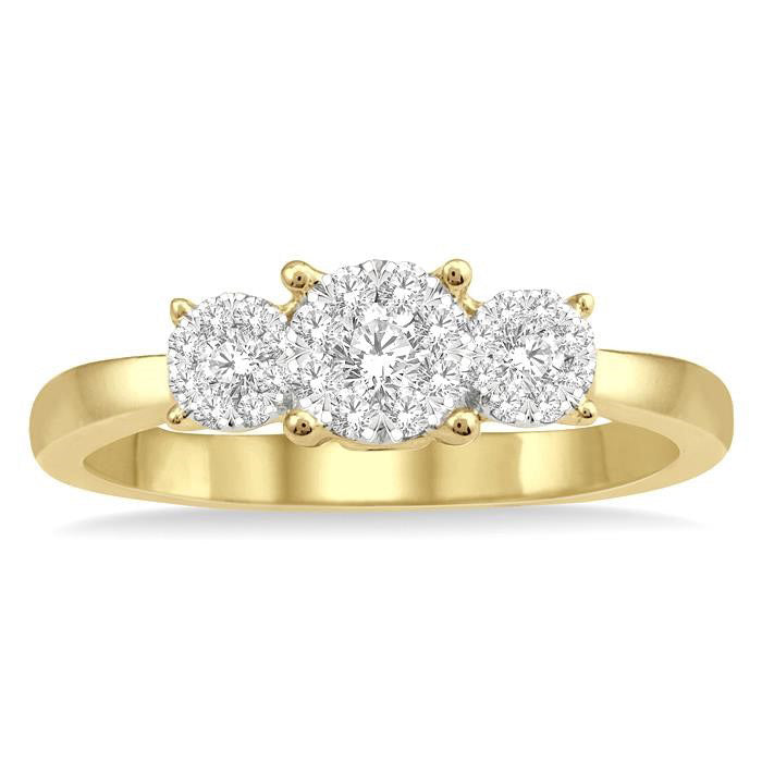 Past Present & Future Shine Bright Essential Diamond Engagement Ring