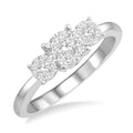 Past Present & Future Shine Bright Diamond Ring
