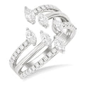 Aurora Diamond Ring in Metal