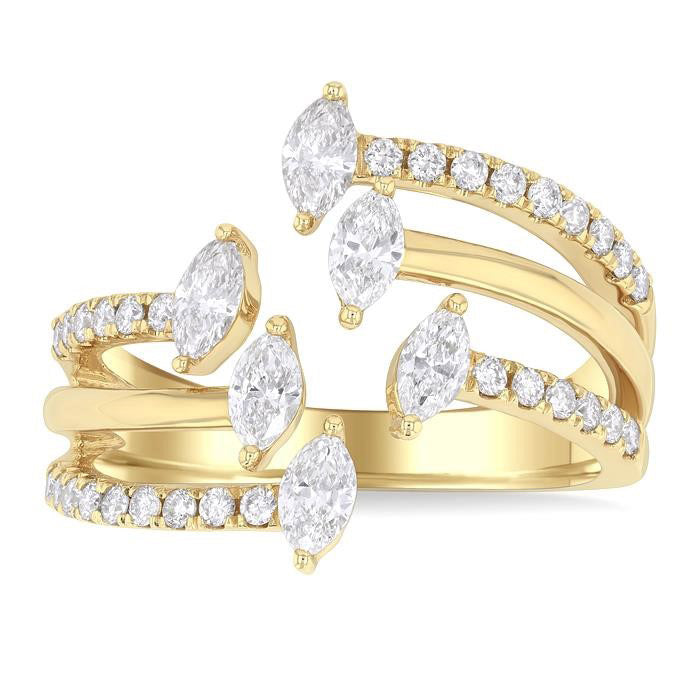 Harmony Diamond Ring in Metal