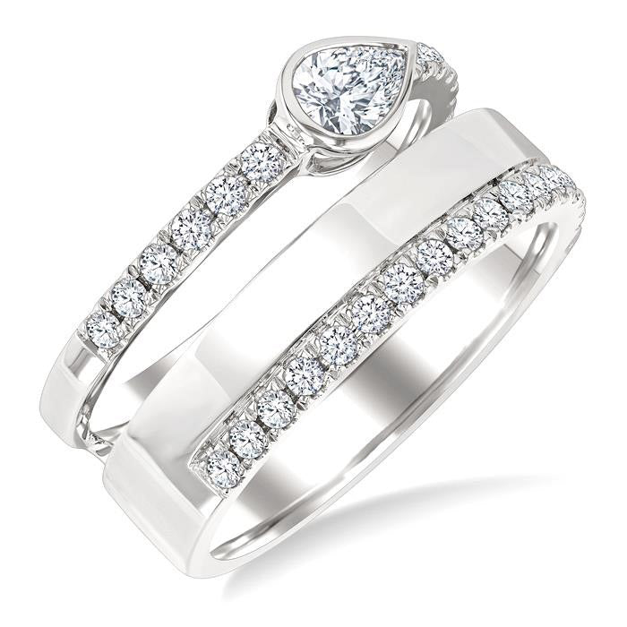 Midnight Diamond Ring in Metal