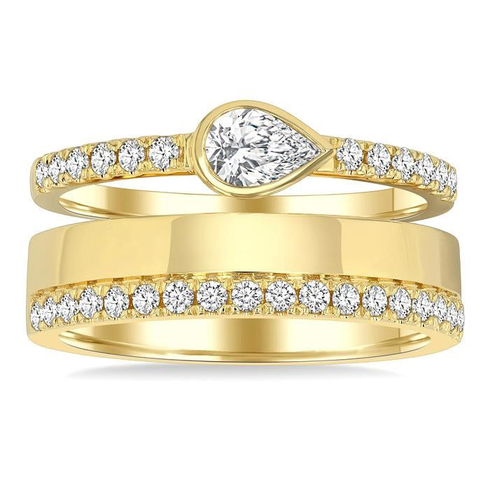 Enchantment Diamond Ring in Metal