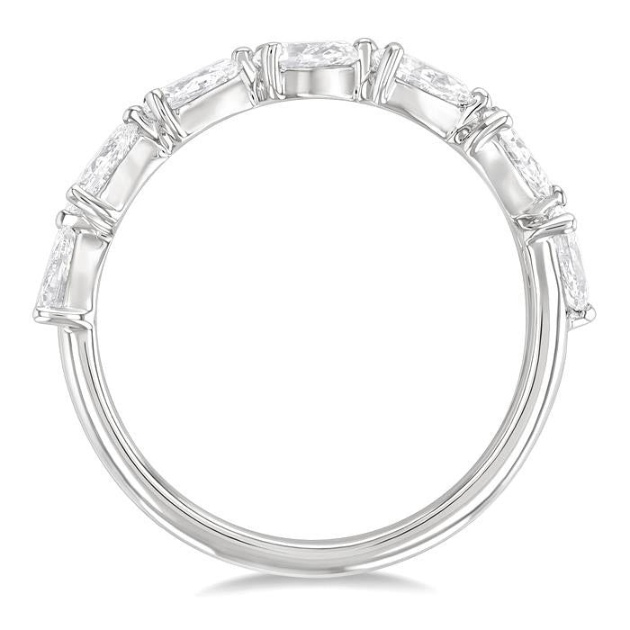 ThSolVer 14K White Gold Diamond Ring