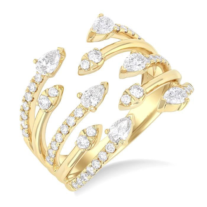 Enchantment Diamond Ring in Metal