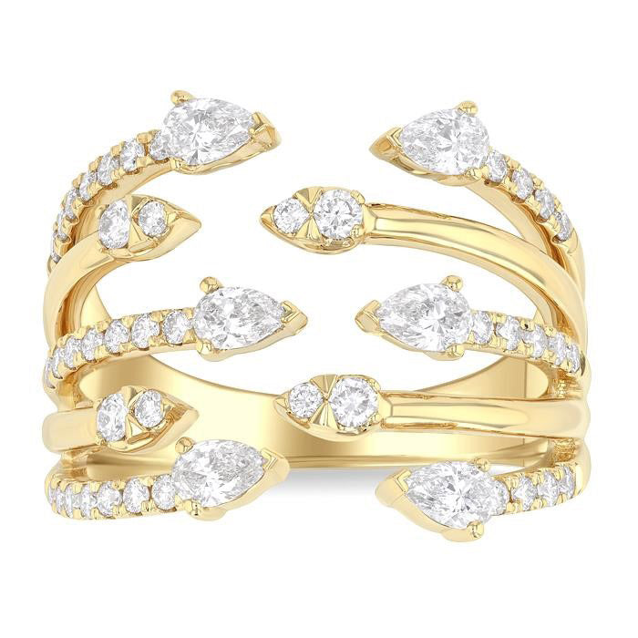 Enchantment Diamond Ring in Metal
