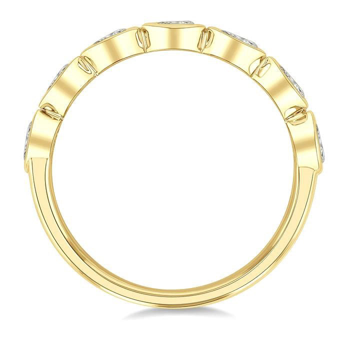 Heritage Diamond Jewelry in Yellow Gold