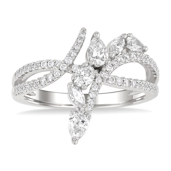 Serenity Diamond Ring in Metal