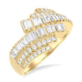 Velour Diamond Ring in Metal